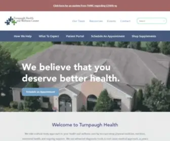 Turnpaughhwc.com(Turnpaugh Health & Wellness Center) Screenshot