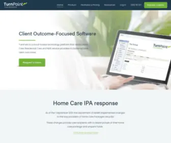 Turnpointcare.com.au(Discover a powerful cloud) Screenshot