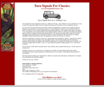 Turnsignalsforclassics.com(Turn Signals For Classics) Screenshot