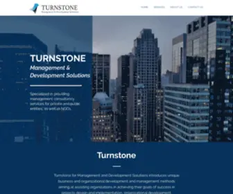 Turnstonesolutions.ca(Turnstone for Management and Development Solutions) Screenshot