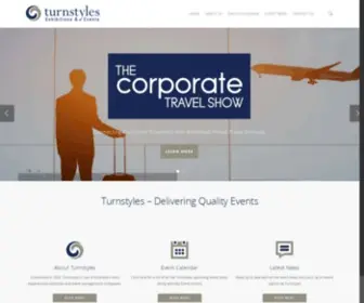 Turnstyles.com.au(Turnstyles Exhibitions & Events) Screenshot