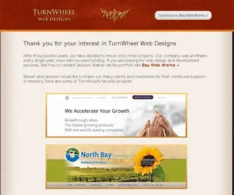 Turnwheel.com(Bay Area Website Design) Screenshot