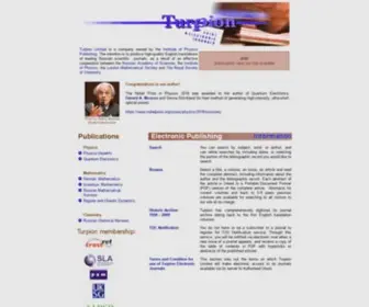 Turpion.org(Turpion Publications) Screenshot