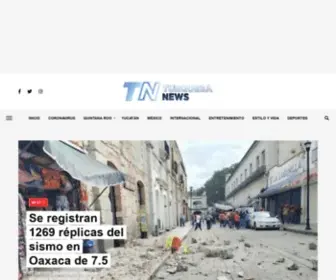 Turquesanews.mx(Las noticias de Cancún) Screenshot