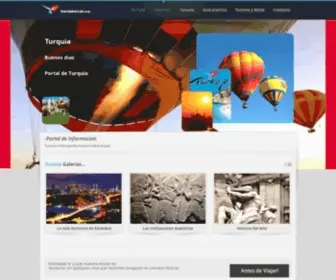 Turquiareal.com(Turquia-Guia para el viajero y la informacion cultural) Screenshot