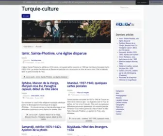 Turquie-Culture.fr(Turquie Culture) Screenshot