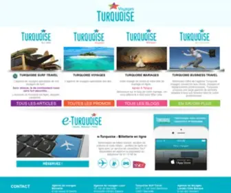 Turquoise-Voyages.fr(Turquoise Voyages) Screenshot