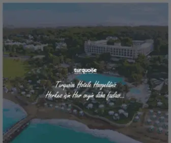 Turquoise.com.tr(Turquoise Hotel Official Web Site) Screenshot