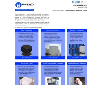 Turraco.com(Nigeria Provider of Industrial Materials) Screenshot