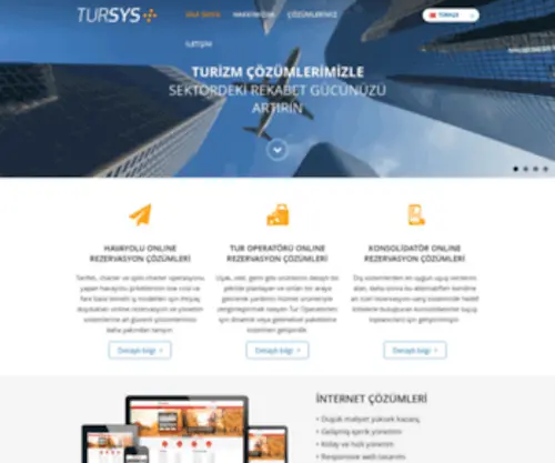 Tursys.com.tr(Turizm Teknolojileri) Screenshot