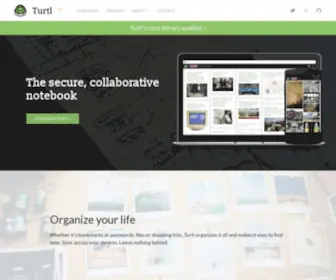 Turtlapp.com(Turtl) Screenshot