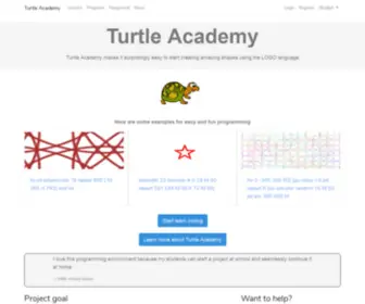 Turtleacademy.com(Turtle Academy) Screenshot