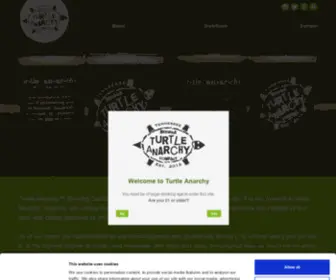 Turtleanarchy.com(Turtle Anarchy Brewing Company) Screenshot