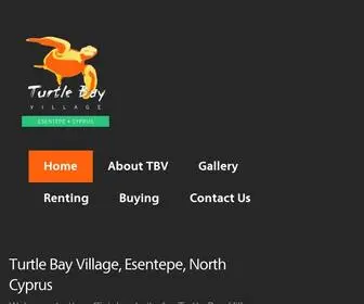 Turtlebaycyprus.com(Turtle Bay Village) Screenshot