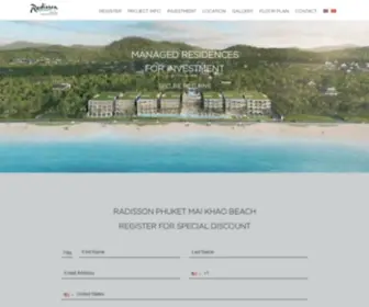 Turtlebayphuket.com(Radisson Phuket Mai Khao Beach) Screenshot