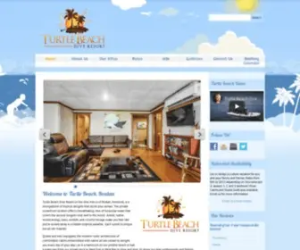 Turtlebeachroatan.com(Turtle Beach Dive Resort) Screenshot