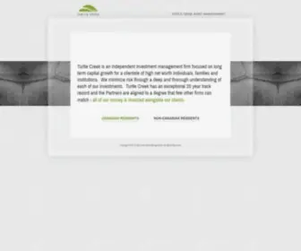 Turtlecreek.ca(Turtle Creek Asset Management) Screenshot