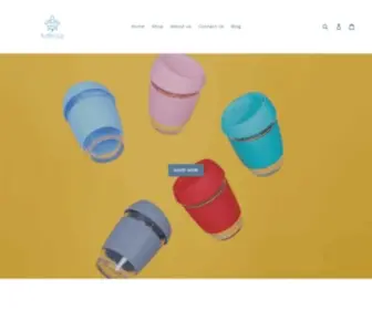 Turtlecup.co.uk(Turtle cup eco friendly glass reusable coffee cups. Turtle cup) Screenshot