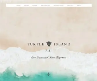 Turtlefiji.com(Luxury 5 Star All inclusive Fiji Resorts) Screenshot