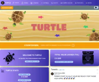 Turtlefinance.net(TURTLE) Screenshot