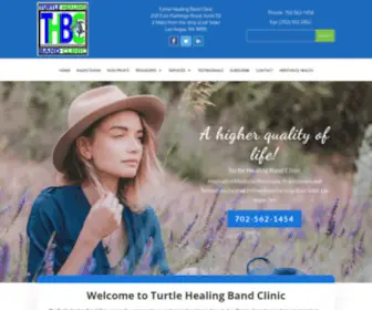 Turtlehealingbandclinics.com(Turtle Healing Band Clinic) Screenshot