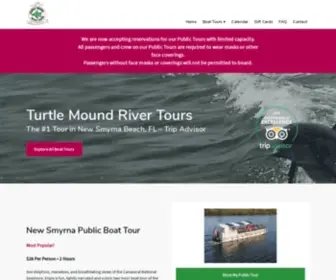 Turtlemoundrivertours.com(Turtle Mound River Tours) Screenshot