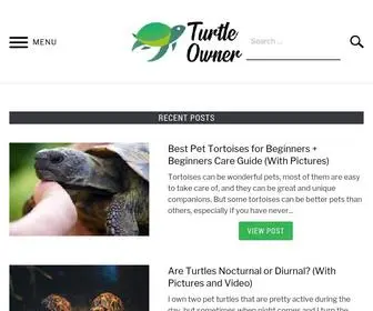 Turtleowner.com(Everything You Ever Wanted to Know about Pet Turtle) Screenshot