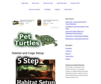 Turtletanksetup.com(Pet Turtle Tank Setup & Aquarium Cage Habitats) Screenshot