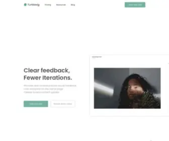 Turtlewig.com(Collaborate with clients and simplify your workflow) Screenshot