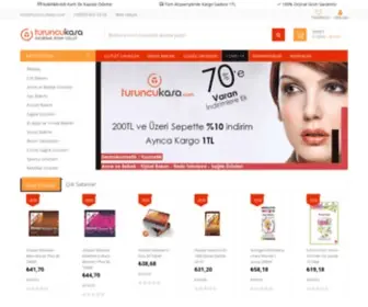 Turuncukasa.com(Online Kozmetik Ürünleri) Screenshot