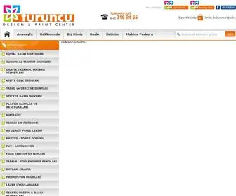 Turuncuozalit.com(Turuncu Ozalit Antalya Dijital Bask) Screenshot