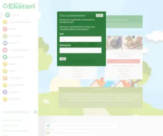 Turunekotori.fi(Kierrätyskeskus Turun Ekotori) Screenshot