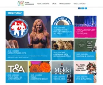 Turunmessukeskus.fi(Turun Messukeskus) Screenshot