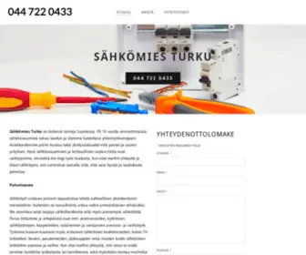 Turunsahkomies.fi(Sähkömies) Screenshot