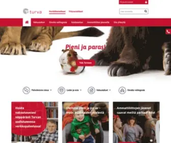 Turva.fi(Pieni ja paras vakuutusyhtiö) Screenshot