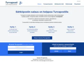 Turvaposti.fi(Salattu sähköposti) Screenshot