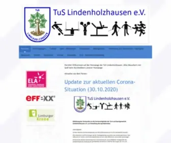 Tus-Lindenholzhausen.de(TuS Lindenholzhausen e) Screenshot