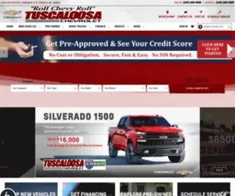 Tuscaloosachevrolet.com Screenshot