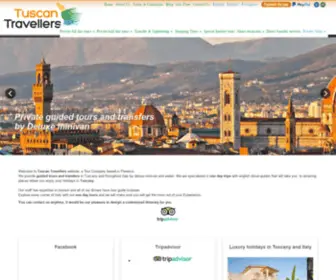 Tuscantravellers.com(Tuscany Guided Tours) Screenshot