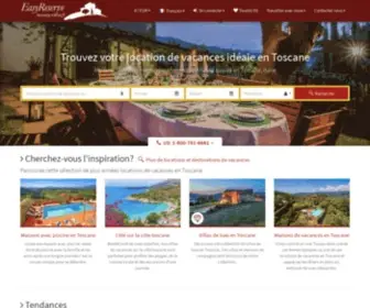 Tuscany-Villas.fr(Location Vacances en Toscane) Screenshot