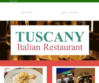 Tuscanyitalianportarthur.com(Tuscany Italian Restaurant) Screenshot