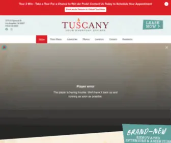 Tuscanyonfig.com(Fun, Fresh, Student Living) Screenshot