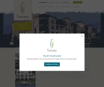 Tuscanysantaclara.com(Apartments in Santa Clara) Screenshot
