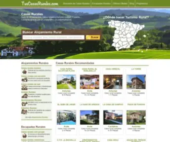 Tuscasasrurales.com(Casas Rurales) Screenshot