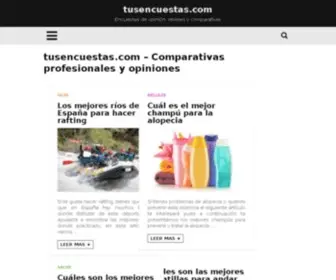 Tusencuestas.com(Comparativa y opiniones de productos) Screenshot