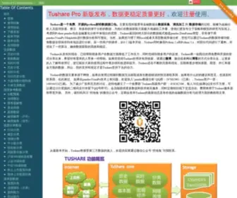 Tushare.org(财经数据接口包) Screenshot