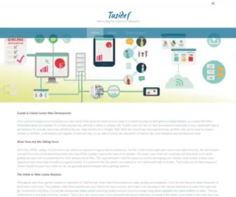 Tusidef.com(Web & App Development Specialists) Screenshot