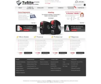 Tusite.com(Hosting TuSite) Screenshot