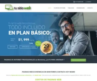 Tusitioweb.com.mx(► Paginas Web Económicas Monterrey $2) Screenshot