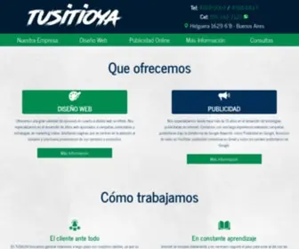 Tusitioya.com.ar(Diseño de Paginas Web) Screenshot
